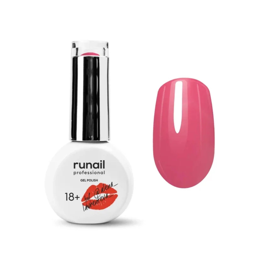 ruNail, Гель-лак №8878 - Розовый
