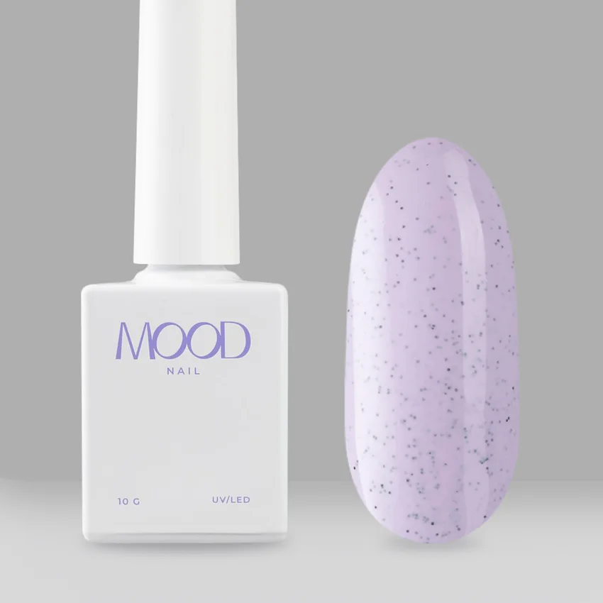 MOODNAIL, Гель-лак Tiny Dots Purple, 10 г - Фиолетовый