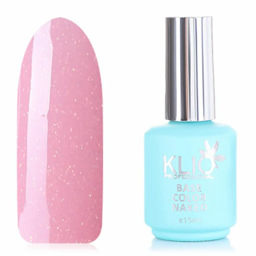 Klio Professional, База для гель-лака Naked №15 - Розовый