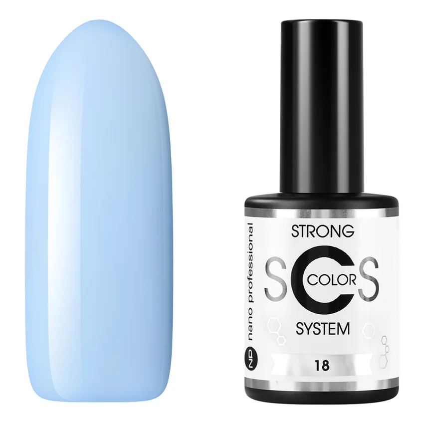 Nano Professional, База Strong Color System №18 - Голубой