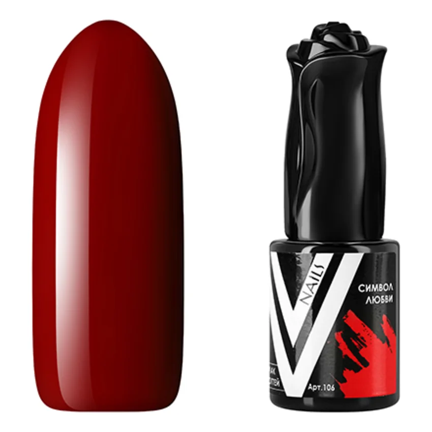Vogue Nails, Гель-лак Символ любви - Красный