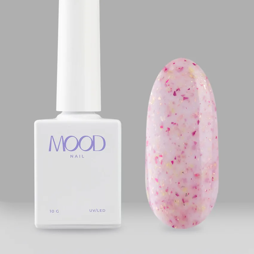 MOODNAIL, Гель-лак Сute Pink, 10 г - Молочный