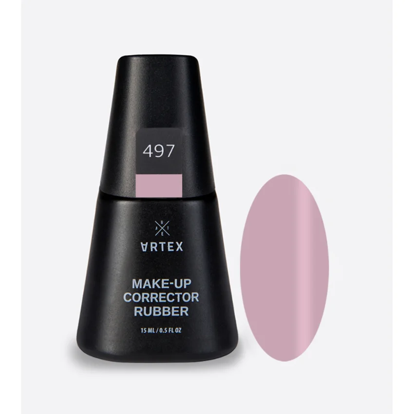 Artex, База Make-up Сorrector Rubber №497, 15 мл - Розовый