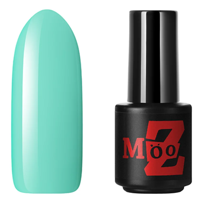 MOOZ, Гель-лак Frivolity №219, 3,5 мл - Зеленый