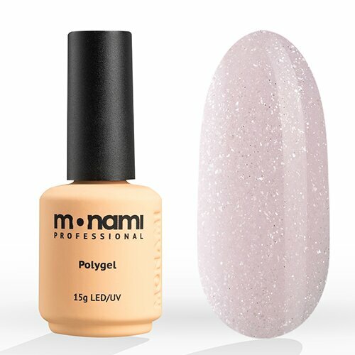 Monami, Liquid Polygel - Жидкий полигель с шиммером №08 (15 г.)