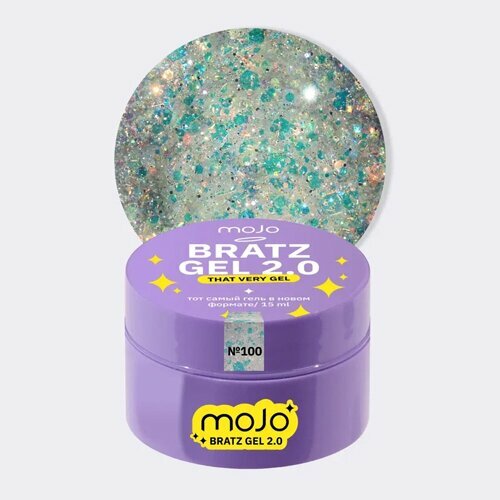MOJO, Моделирующий гель Bratz Gel 2.0 №100 (15 мл)
