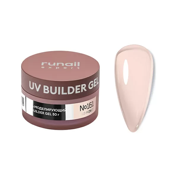ruNail, UV BUILDER GEL Expert - Гель моделирующий №161 (50 г)