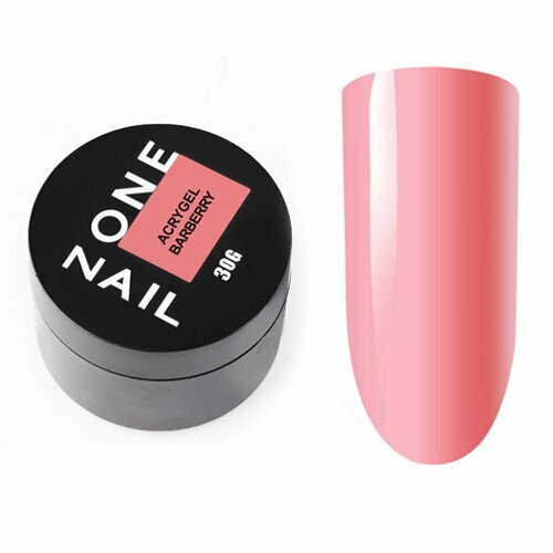 OneNail, Акригель для наращивания и моделирования - AcryGel Barberry (шайба, 30 гр)