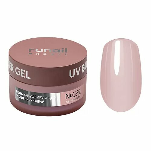 ruNail Expert, UV Builder Gel Гель моделирующий №121 (15 г)
