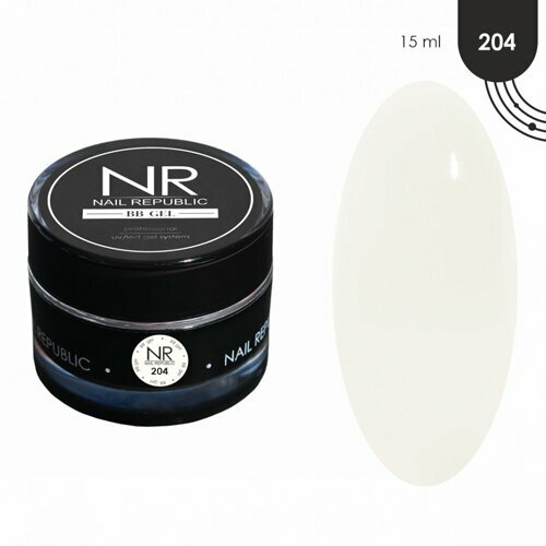 Nail Republic, BB-gel classic - Гель для моделирования №204 (15 гр.)