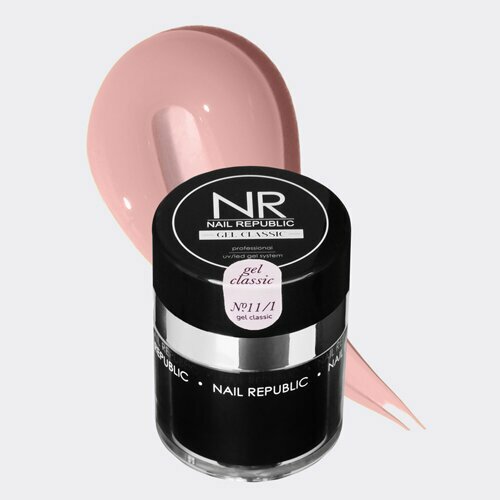 Nail Republic, Gel classic - Гель для моделирования ногтей №11/1 (с помпой, 30 г)