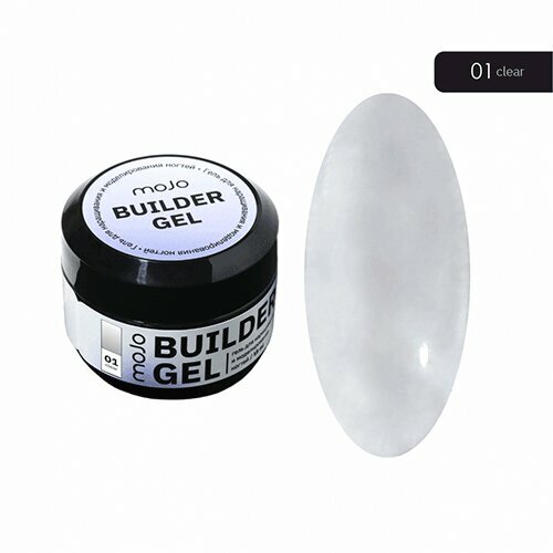 MOJO, Builder Gel - Моделирующий гель №01 (15 мл)