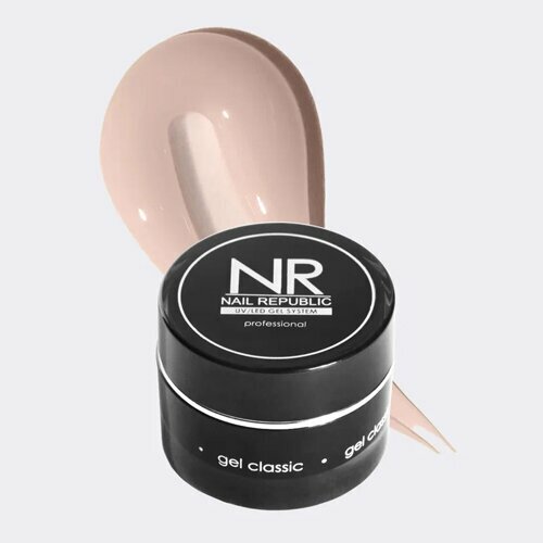 Nail Republic, Gel classic Cold Shades - Гель для моделирования ногтей №40 (30 гр)