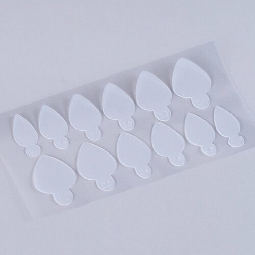 IVA Nails, D - Силиконовый трафарет-вкладыш для верхних форм (Medium D)