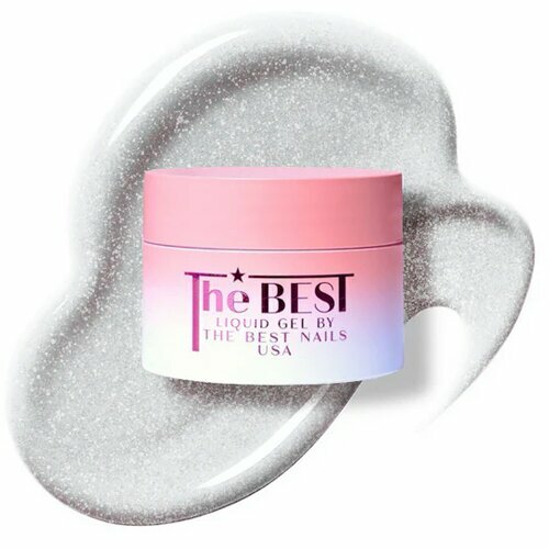 The Best, Liquid Gel - Жидкий гель для моделирования с шиммером Baku (30 мл)