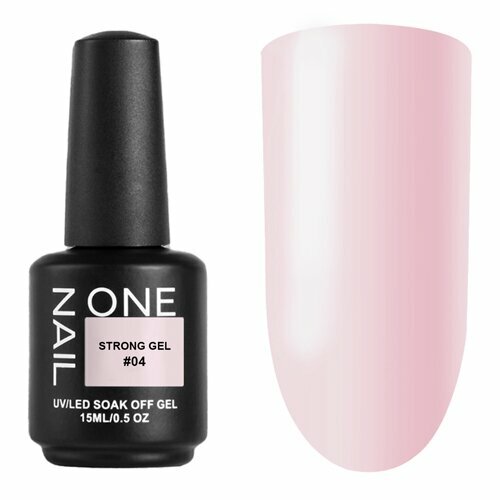OneNail, Strong Gel - Гель для моделирования средне-жидкий №04 (15 мл)