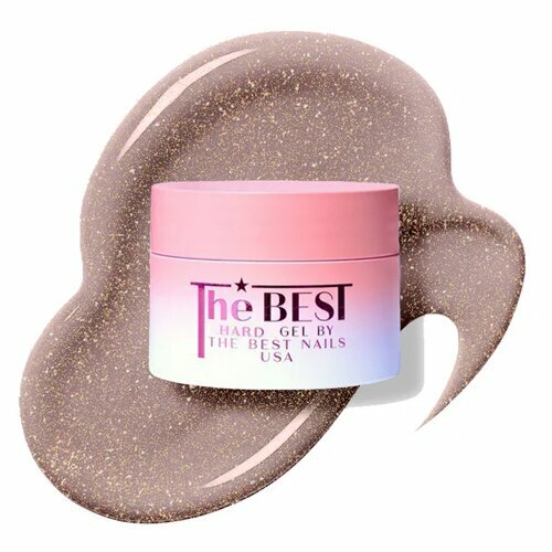 The Best, Hard Gel - Гель для моделирования с шиммером Montreal (30 мл)