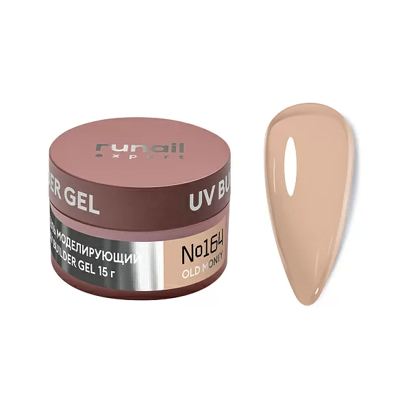 ruNail, UV BUILDER GEL Expert - Гель моделирующий №164 (15 г)