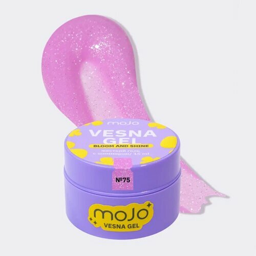 MOJO, Моделирующий гель с шиммером - Vesna №75 (15 мл)