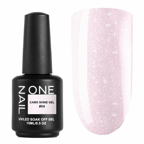 OneNail, Гель для моделирования с поталью - Camo Shine Gel №04 (15 мл)