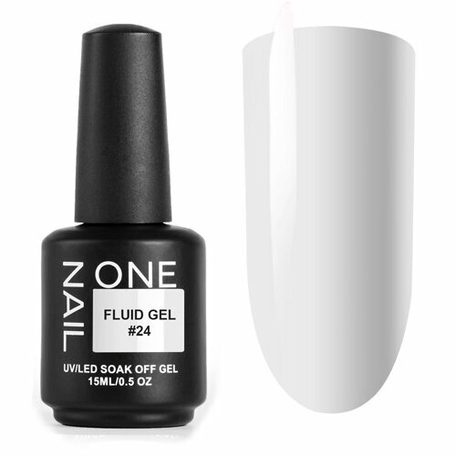 OneNail, Fluid gel - Холодный жидкий гель №24 (15 ml)