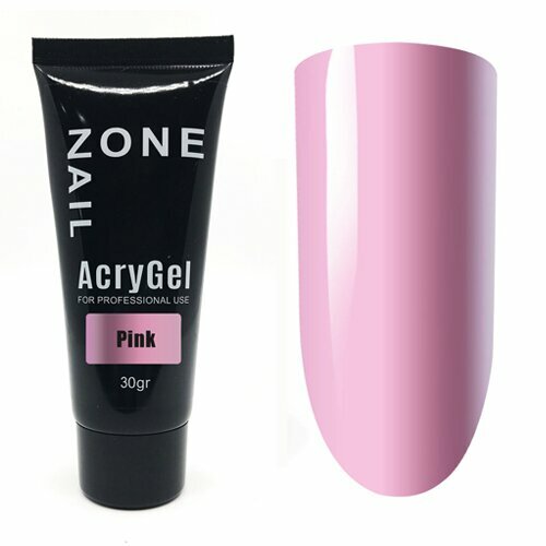 OneNail, Акригель для наращивания и моделирования - AcryGel Pink (30 гр)