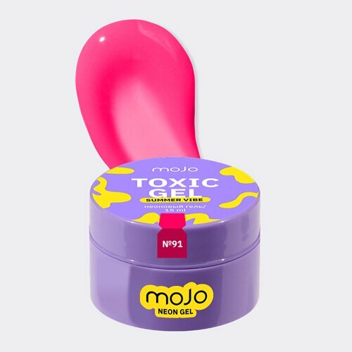 MOJO, Гель для наращивания - Toxic №91 (15 мл)