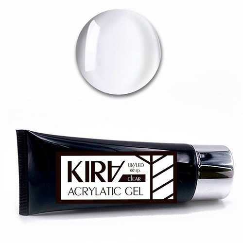 KIRA, Акригель в тубе Прозрачный (60 гр.)