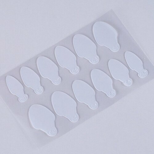 IVA Nails, C - Силиконовый трафарет-вкладыш для верхних форм (Medium C)
