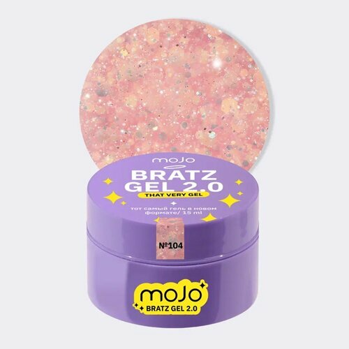 MOJO, Моделирующий гель Bratz Gel 2.0 №104 (15 мл)