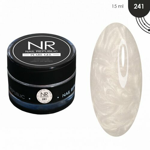 Nail Republic, Gel Pearl - Гель для моделирования №241 (15 гр)