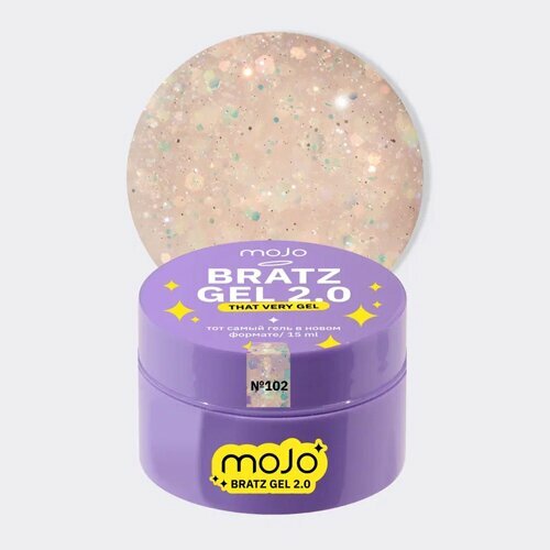 MOJO, Моделирующий гель Bratz Gel 2.0 №102 (15 мл)