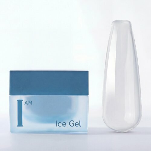 I AM, Гель холодный для наращивания ногтей - Ice Gel №01 (12 мл)
