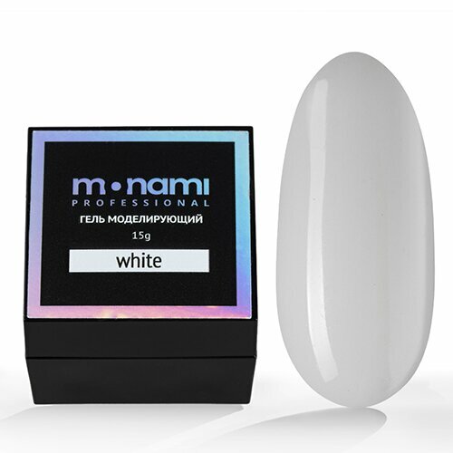 Monami, Гель для наращивания - White (15 г)