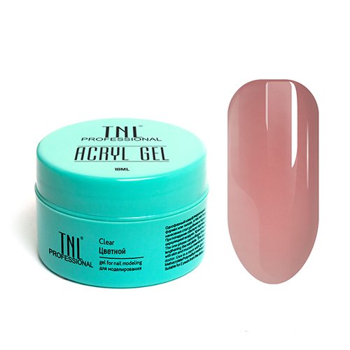 TNL, Acryl Gel - Акригель камуфлирующий пудра розовый (18 мл.)
