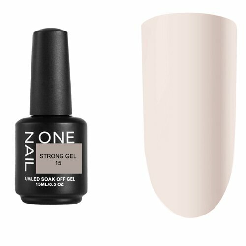 OneNail, Strong Gel - Гель для моделирования средне-жидкий №15 (15 мл)