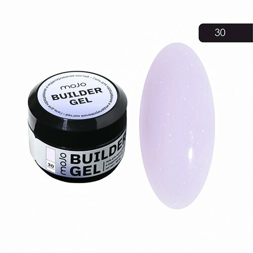 MOJO, Builder Gel - Моделирующий гель с шиммером №30 (15 мл)