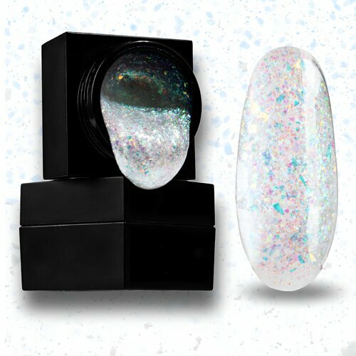 Monami, Жесткий гель для моделирования светоотражающий - Smart Ice №4 (15г)