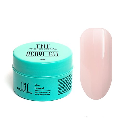 TNL, Acryl Gel - Акригель камуфлирующий светло-розовый (18 мл.)