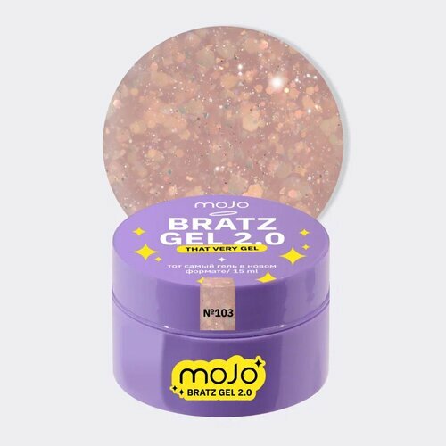 MOJO, Моделирующий гель Bratz Gel 2.0 №103 (15 мл)