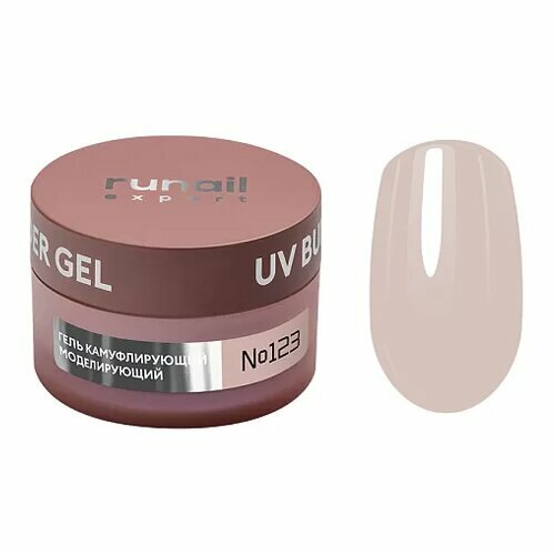 ruNail Expert, UV Builder Gel Гель моделирующий №123 (50 г)
