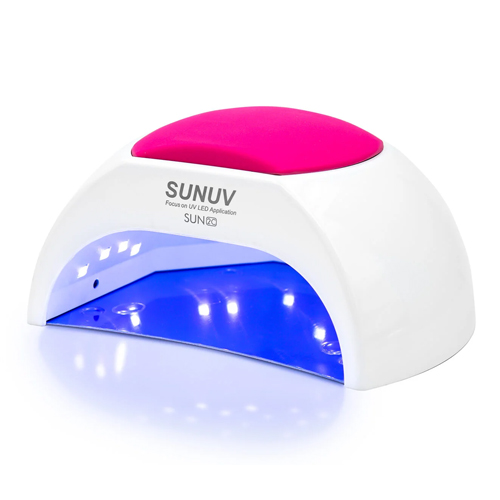 SUNUV, LED/UV-Лампа для сушки ногтей с кварцевыми диодами SUN 2C (48 Вт, 33 светодиода)