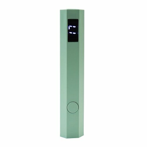 T&H, Ультрафиолетовый USB фонарик c дисплеем S90 (3 Вт, мятный)