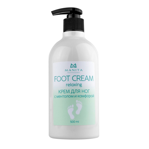 MANITA PROFESSIONAL, Крем для ног с ментолом и камфорой (500 ml)