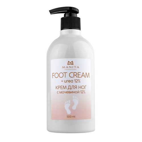 MANITA PROFESSIONAL, Крем для ног с мочевиной 12% (500 ml)