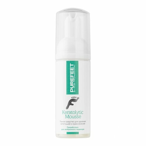 PureFeet, Keratolytic Mousse - Пенное средство для удаления натоптышей и мозолей (60 мл)