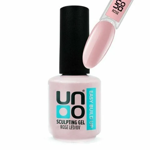 Uno, Easy Build Up Rose - Моделирующий камуфлирующий гель (16 г.)