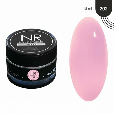 Nail Republic, BB-gel classic - Гель для моделирования №202 (15 гр.)