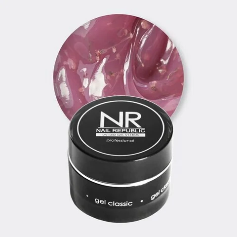 Nail Republic, Garden gel - Гель для моделирования с сухоцветами №298 (15 гр)