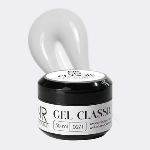 Nail Republic, Gel classic - Гель для моделирования №02/1 (50 гр)